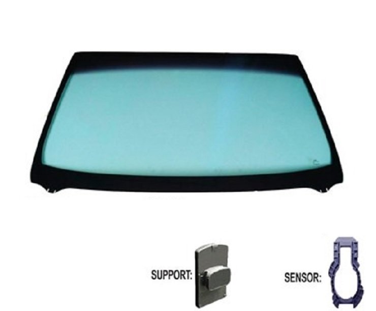 Acessar a peça Para-brisas verde acustico serigrafia sensor chuva/luz frisoinferior janela