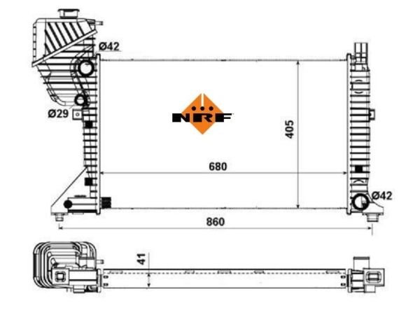 Acessar a peça Radiador 2.2ld - 2.3ld - 2.7ld