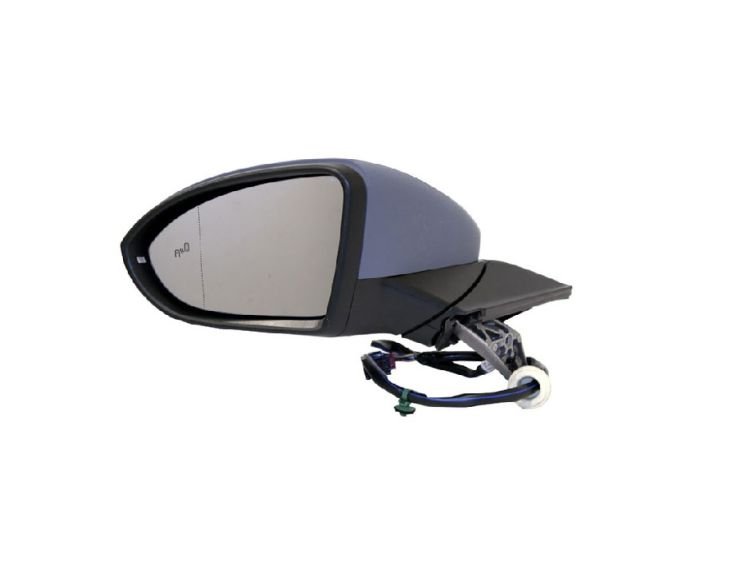 Acessar a peça Retrovisor esquerdo elétrico, aquecido, rebatível com escorva + pisca + cortesia + lateral [grande angular]