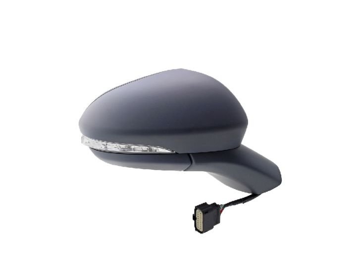 Acessar a peça Retrovisor direito elétrico, aquecido, rebatível, preparado + pisca + cortesia + lateral [grande angular]