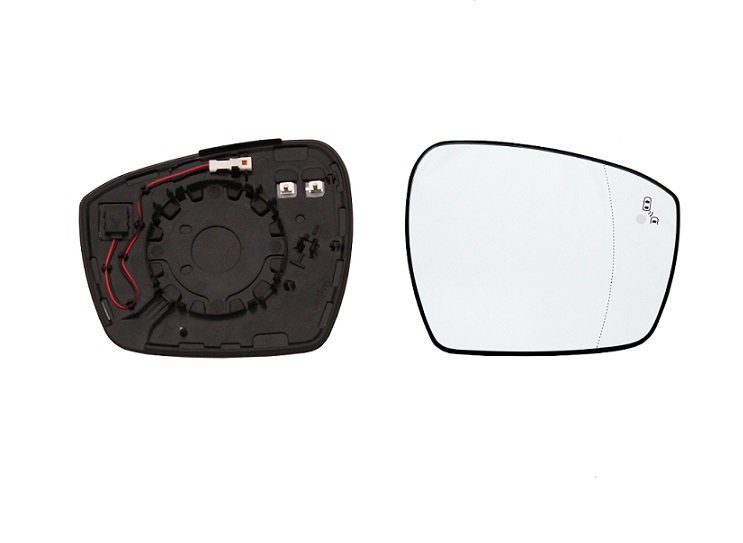 Vidro do espelho direito aquecido + suporte ângulo amplolateral FORD S-MAX  pour FORD S-MAX Vidro do espelho direito aquecido + suporte ângulo amplolateral FORD S-MAX  pour FORD S-MAX