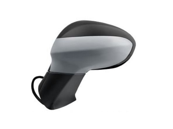 Acessar a peça Esquerda power heated primed black [grande angular]