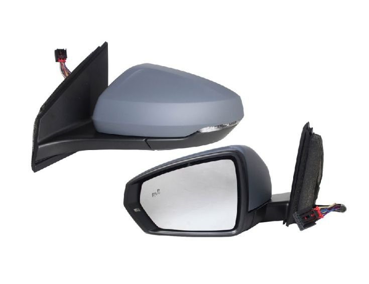 Acessar a peça Potência esquerda, aquecido, espelho dobrável preparado + pisca + lateral [grande angular]