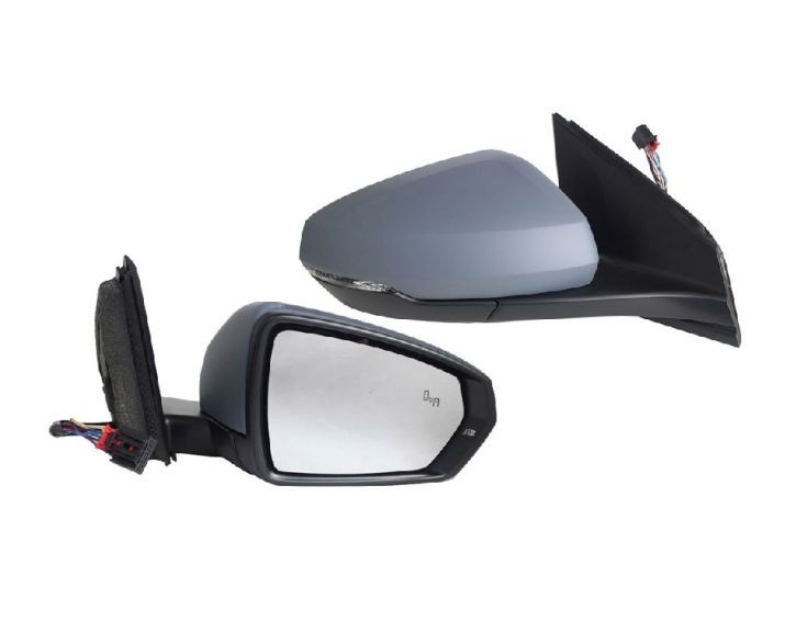 Acessar a peça Espelho direito elétrico, aquecido, memória, lateral, rebatível preparado + pisca [retangular]