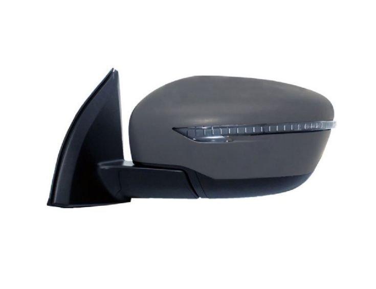 Acessar a peça Espelho esquerdo elétrico, aquecido, rebatível + pisca led preta
