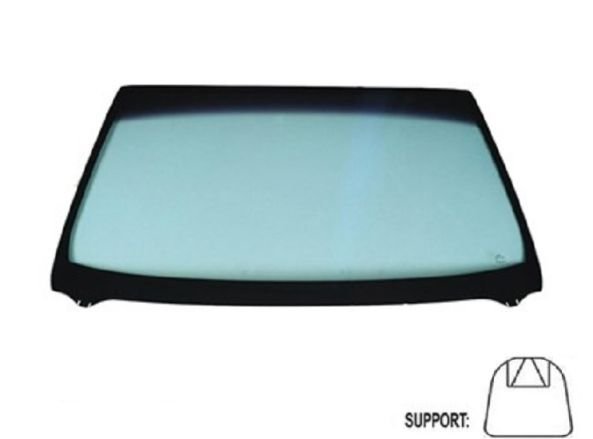 Acessar a peça Para-brisas verde serigrafia modificada base espelho janela