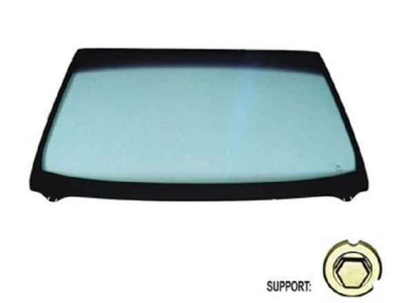 Acessar a peça Para-brisas verde controlo solar serigrafiado base espelho friso superior/inferior