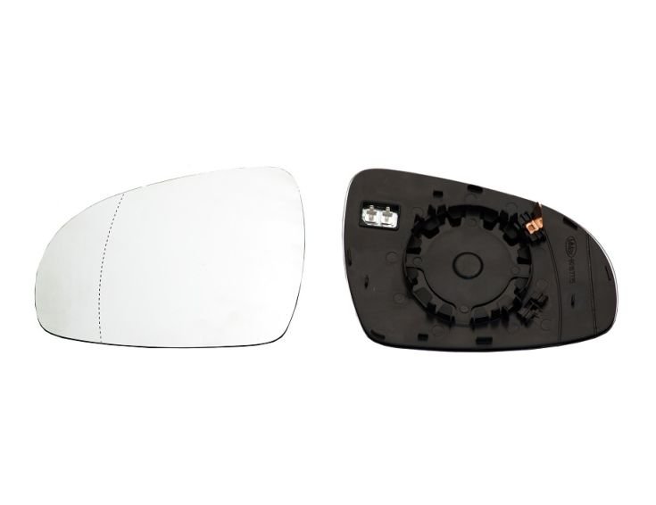 Acessar a peça Vidro do espelho esquerdo aquecido + suporte [grande angular]