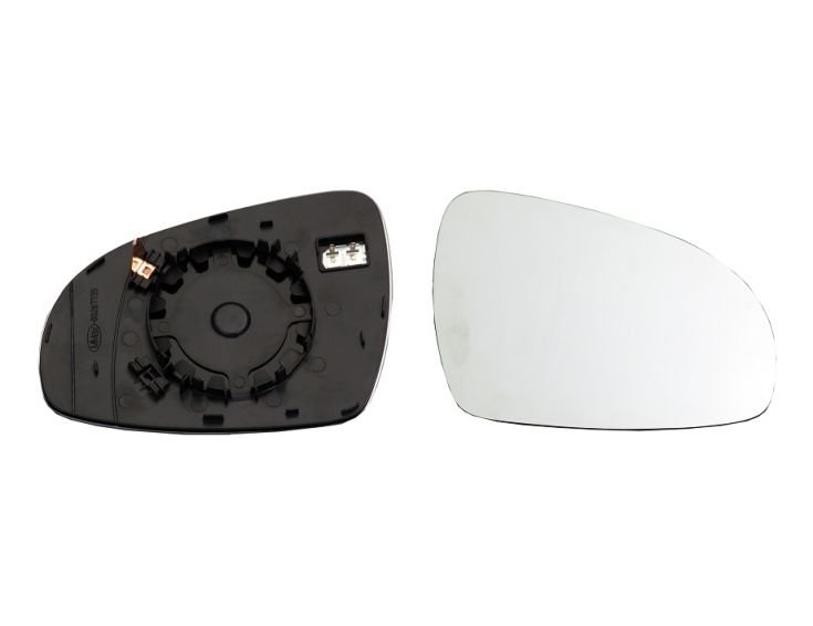 Acessar a peça Vidro + suporte do espelho retrovisor direito aquecido