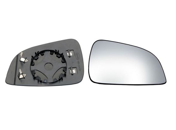 Acessar a peça Vidro + suporte do espelho retrovisor direito aquecido, convexo (3/5 portas) (a partir de 2009)