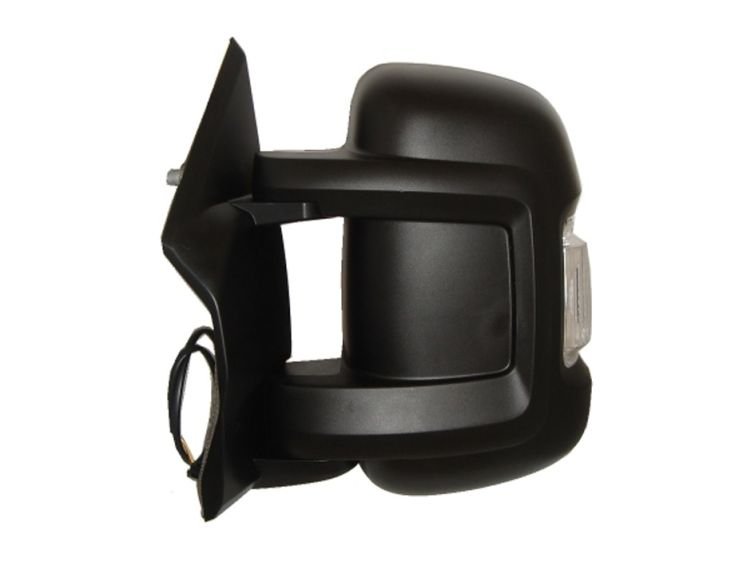 Acessar a peça Espelho retrovisor elétrico esquerdo, convexo, aquecido, rebatível, com indicador (10 pinos) (curto)