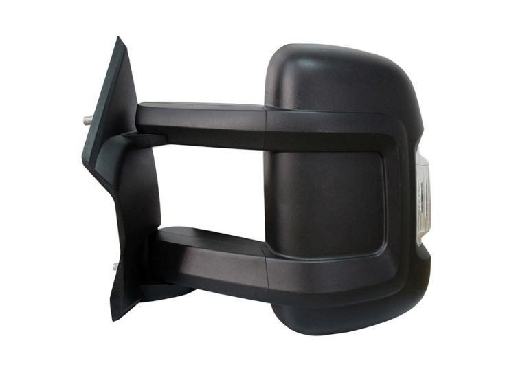 Acessar a peça Espelho retrovisor manual esquerdo, convexo, com indicador, sonda (4 pinos) (longo)