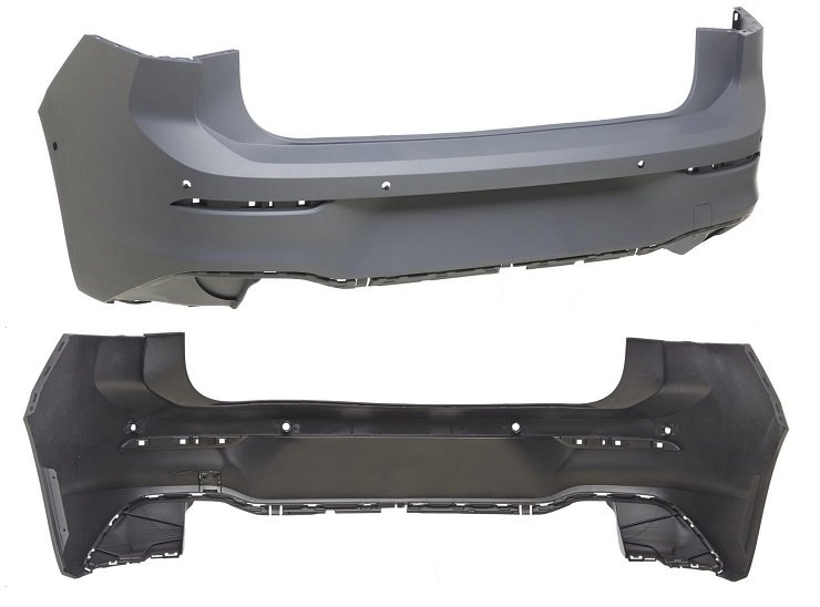 Acessar a peça Para choques traseiro preparado com 6 buracos sensores