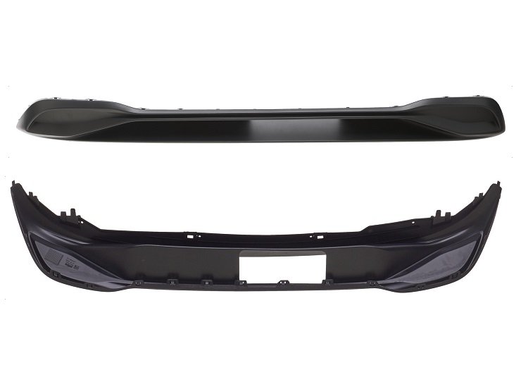 Acessar a peça Spoiler para choques traseiro