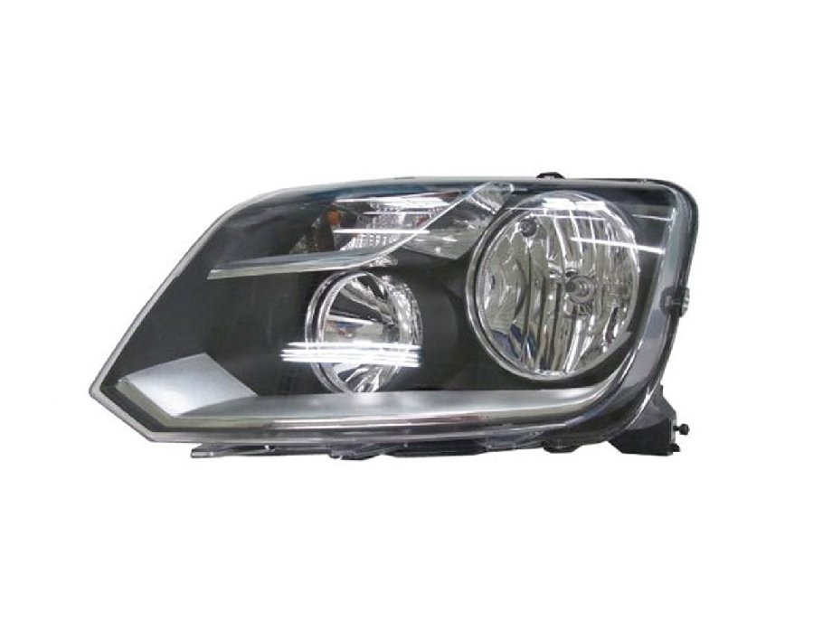 Farol esquerdo manual preto 2013-> VOLKSWAGEN AMAROK  pour VOLKSWAGEN AMAROK Farol esquerdo manual preto 2013-> VOLKSWAGEN AMAROK  pour VOLKSWAGEN AMAROK