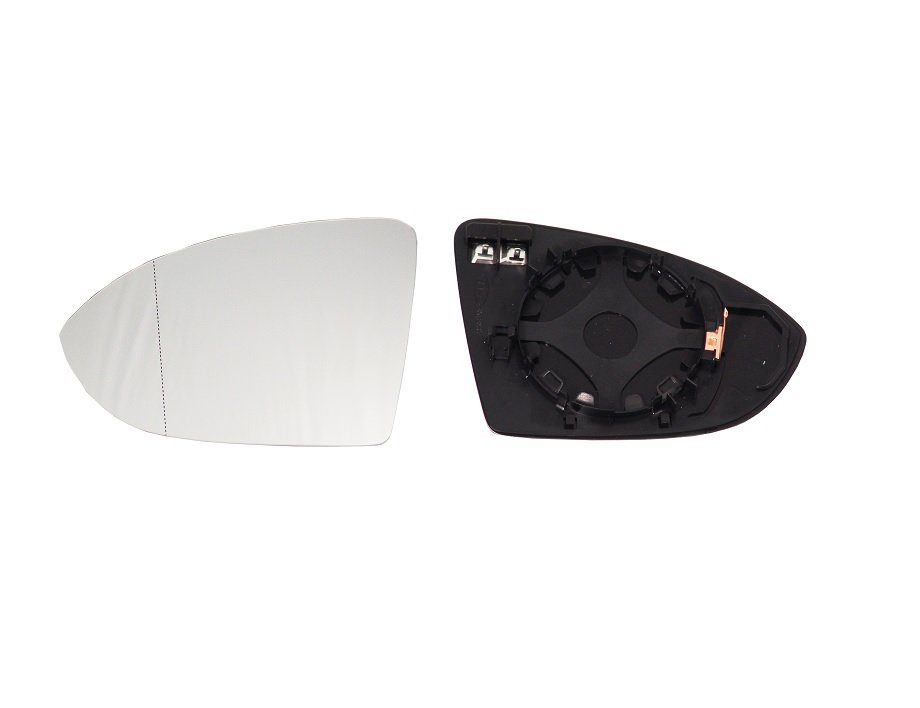 Vidro do espelho esquerdo aquecido + suporte grande angular VOLKSWAGEN GOLF SPORTSVAN  pour VOLKSWAGEN GOLF Vidro do espelho esquerdo aquecido + suporte grande angular VOLKSWAGEN GOLF SPORTSVAN  pour VOLKSWAGEN GOLF