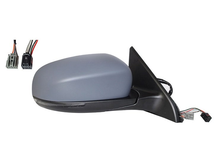 Espelho direito com aquecimento de potência flip primed + pisca-pisca + cortesia + bsd grande angular JEEP COMPASS  pour JEEP COMPASS Espelho direito com aquecimento de potência flip primed + pisca-pisca + cortesia + bsd grande angular JEEP COMPASS  pour JEEP COMPASS