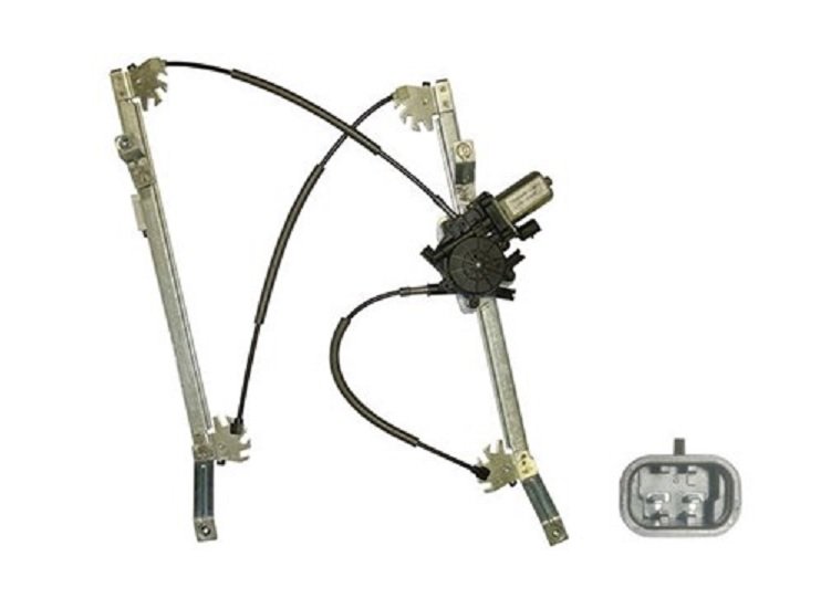 Vidro elétrico da porta dianteira esquerda JEEP COMPASS Completo, com motor com conector de 2 pinos. Sem conforto (1 impulso).  pour JEEP COMPASS Vidro elétrico da porta dianteira esquerda JEEP COMPASS Completo, com motor com conector de 2 pinos. Sem conforto (1 impulso).  pour JEEP COMPASS