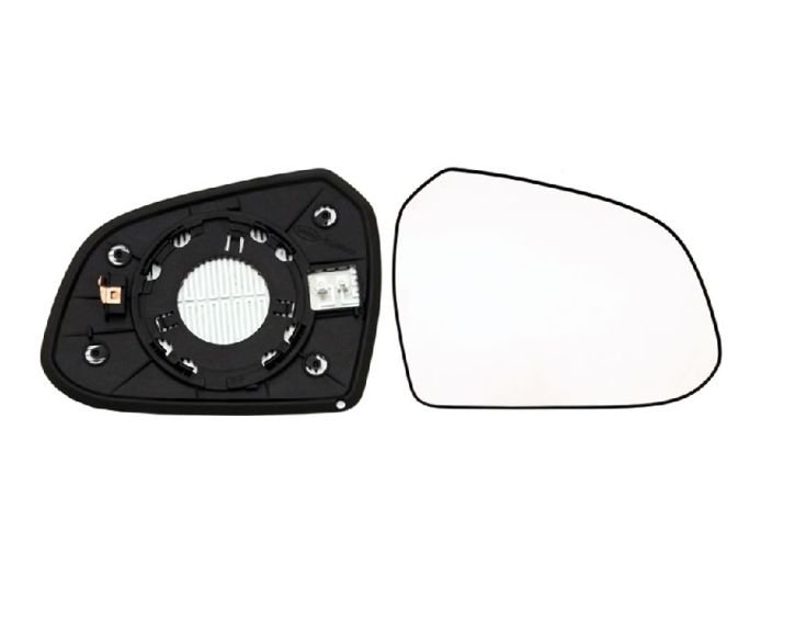 Acessar a peça Vidro + suporte do espelho retrovisor direito aquecido