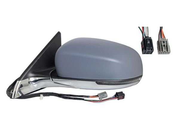 Acessar a peça Retrovisor esquerdo elétrico, aquecido preparado + cromado + pisca Acessar a peça Retrovisor esquerdo elétrico, aquecido preparado + cromado + pisca