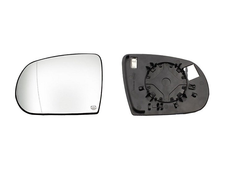 Vidro do espelho esquerdo aquecido + suporte grande angular JEEP GRAND CHEROKEE Asférico (ângulo cego), térmico com 2 pinos. Completo com suporte. Press fit (montagem idêntica ao original).  pour JEEP GRAND CHEROKEE Vidro do espelho esquerdo aquecido + suporte grande angular JEEP GRAND CHEROKEE Asférico (ângulo cego), térmico com 2 pinos. Completo com suporte. Press fit (montagem idêntica ao original).  pour JEEP GRAND CHEROKEE