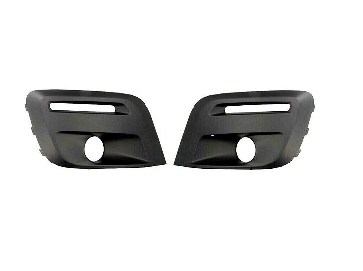 Conjunto de capas pretas para projetores de farol nevoeiro do para choques frente