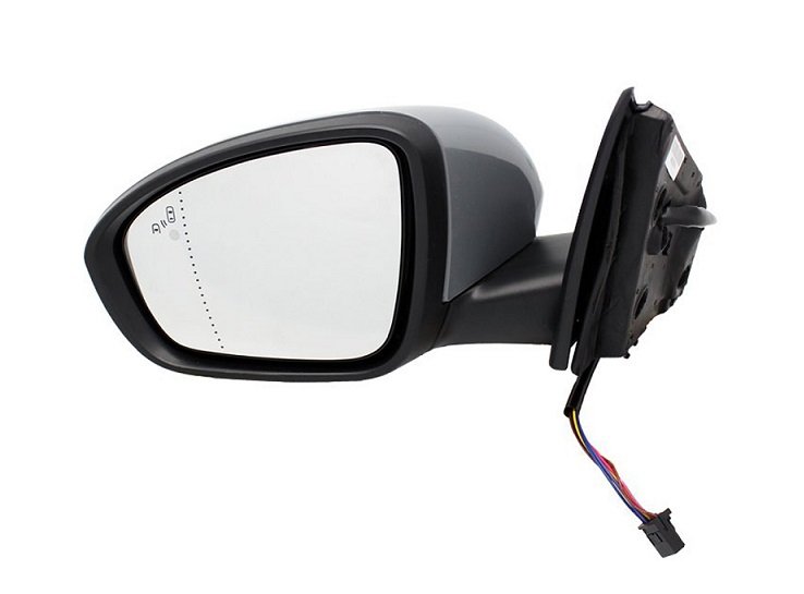 Acessar a peça Espelho esquerdo elétrico, aquecido, rebatível + pisca + cortesia + lateral [grande angular]