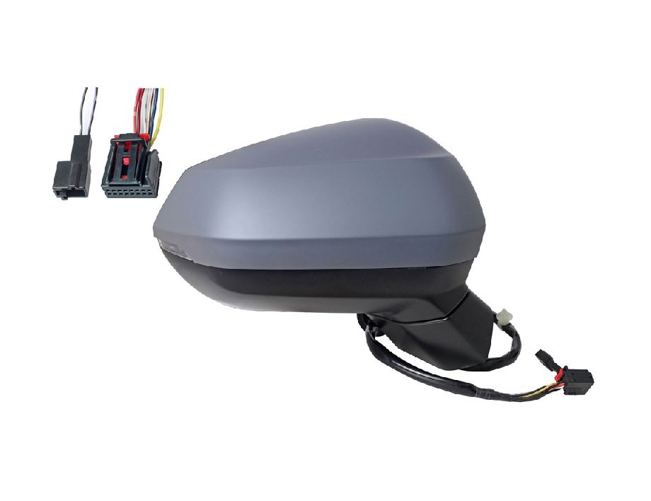 Espelho direito elétrico, aquecido, preparado + luz bsd AUDI Q2 Com caixa a pintar na cor da viatura e vidro convexo. Ajuste interno elétrico, térmico com intermitente. Dobrável manualmente, com opção (side assist) aviso de ultrapassagem. Exceto a memória pour AUDI Q2 Espelho direito elétrico, aquecido, preparado + luz bsd AUDI Q2 Com caixa a pintar na cor da viatura e vidro convexo. Ajuste interno elétrico, térmico com intermitente. Dobrável manualmente, com opção (side assist) aviso de ultrapassagem. Exceto a memória pour AUDI Q2