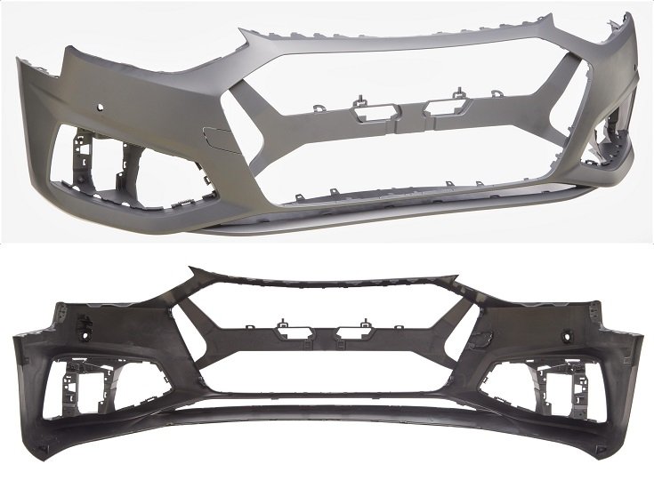 Acessar a peça Para choques frente preparado com 2 buracos sensores 2019->