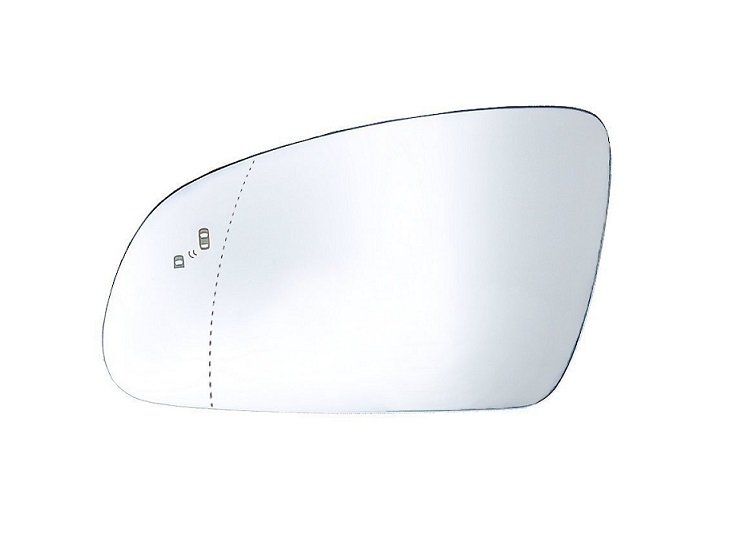 Vidro do espelho esquerdo aquecido + suporte grande angular lateral HYUNDAI KONA  pour HYUNDAI KONA Vidro do espelho esquerdo aquecido + suporte grande angular lateral HYUNDAI KONA  pour HYUNDAI KONA