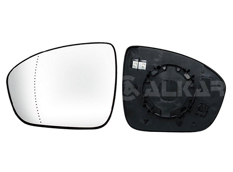 Vidro do espelho esquerdo aquecido + suporte grande angular RENAULT CAPTUR  pour RENAULT CAPTUR Vidro do espelho esquerdo aquecido + suporte grande angular RENAULT CAPTUR  pour RENAULT CAPTUR