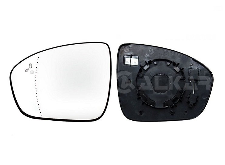 Vidro do espelho esquerdo aquecido bsd + suporte grande angular RENAULT CAPTUR  pour RENAULT CAPTUR Vidro do espelho esquerdo aquecido bsd + suporte grande angular RENAULT CAPTUR  pour RENAULT CAPTUR