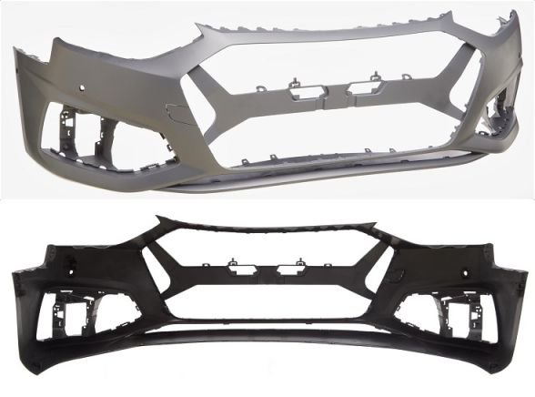 Acessar a peça Para choques frente preparado + 4 sensores