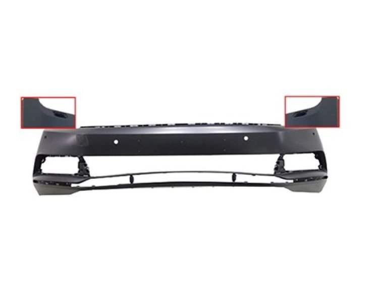 Acessar a peça Para choques  frontal preparado com buracos sensor parking e lavafarol confortline/trendline