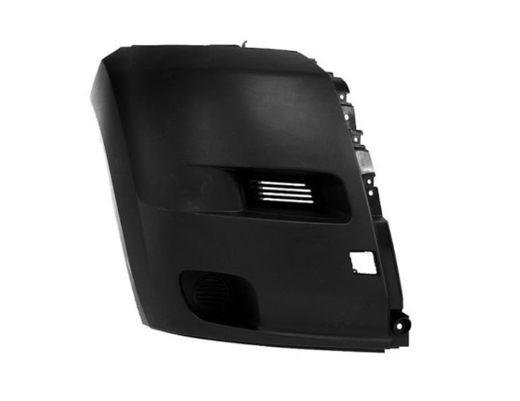 Acessar a peça Ponta preta do para choques frente direito