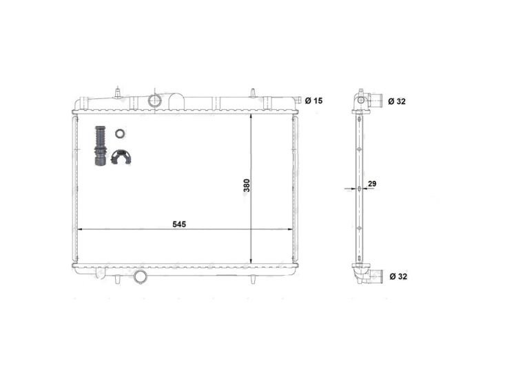 Acessar a peça Radiador 2.0l
