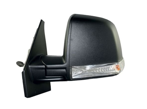 Acessar a peça Espelho retrovisor esquerdo mecânico, convexo, com pisca (2 pinos)