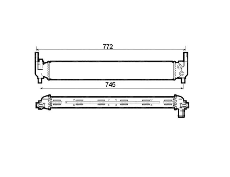 Acessar a peça Radiador 1,2l - 1,4l Acessar a peça Radiador 1,2l - 1,4l