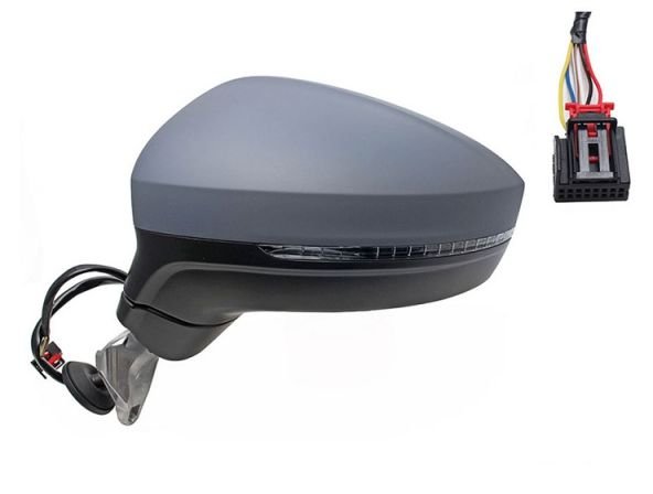 Acessar a peça Potência do espelho esquerdo, aquecido, preparado + pisca-pisca [ângulo amplo]