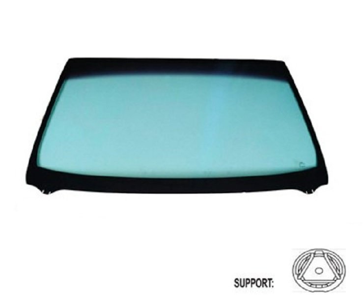 Acessar a peça Para-brisas verde difuso verde serigrafiado base espelho