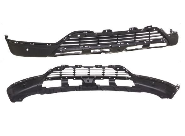 Acessar a peça Para choques frente inferior preto 4 sensores