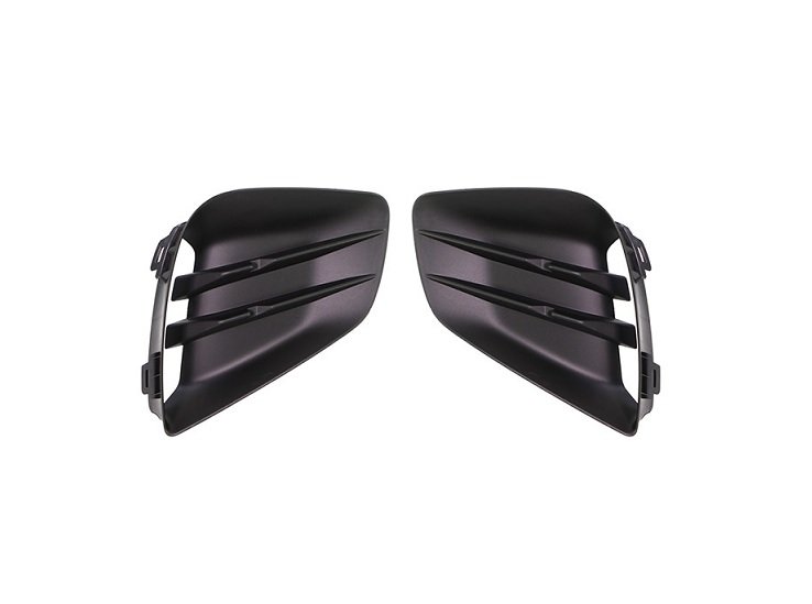 Kit grelhas para choques frente preto