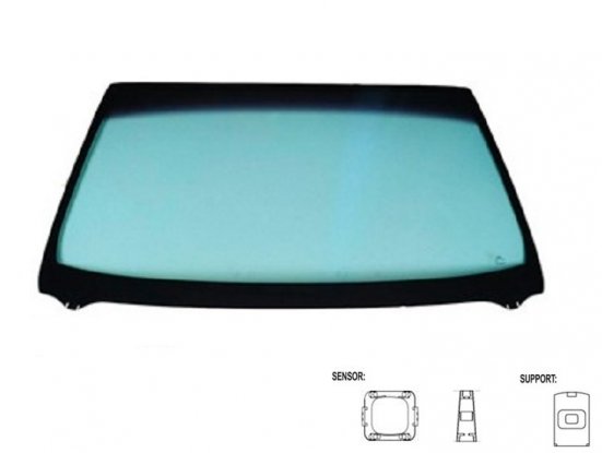 Acessar a peça Para-brisas com sensor reflexivo incolor