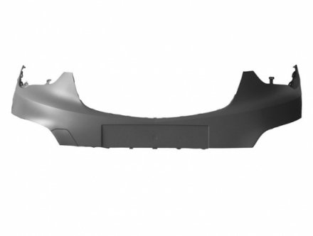 Acessar a peça Para choques frente superiorpreto