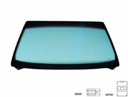 Acessar a peça Para-brisas reflectante serigrafia modificada base espelho sensor chuva/luz janela