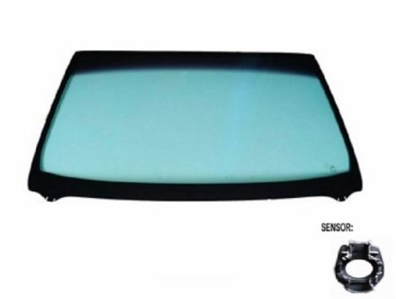 Acessar a peça Para-brisas verde acustico serigrafia sensor chuva/luz frisoinferior janela