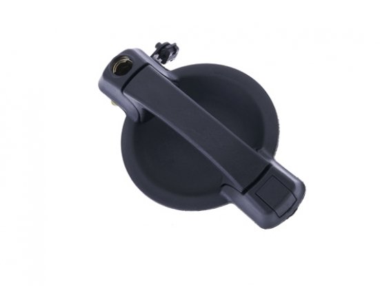 Acessar a peça Puxador mala preta rugosa com olho fechadura porta