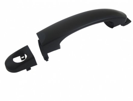 Acessar a peça Puxador porta frente esquerda com embelezador primario com olhofechadura