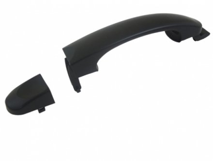 Acessar a peça Puxador porta frente direita com embelezador primario sem olho fechadura