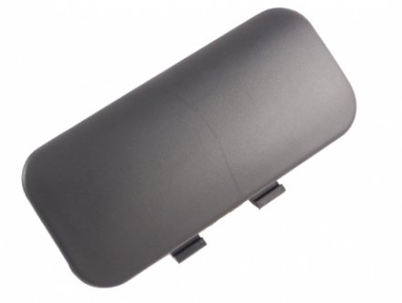 Acessar a peça Puxador lateral corredera esquerda preta rugosa